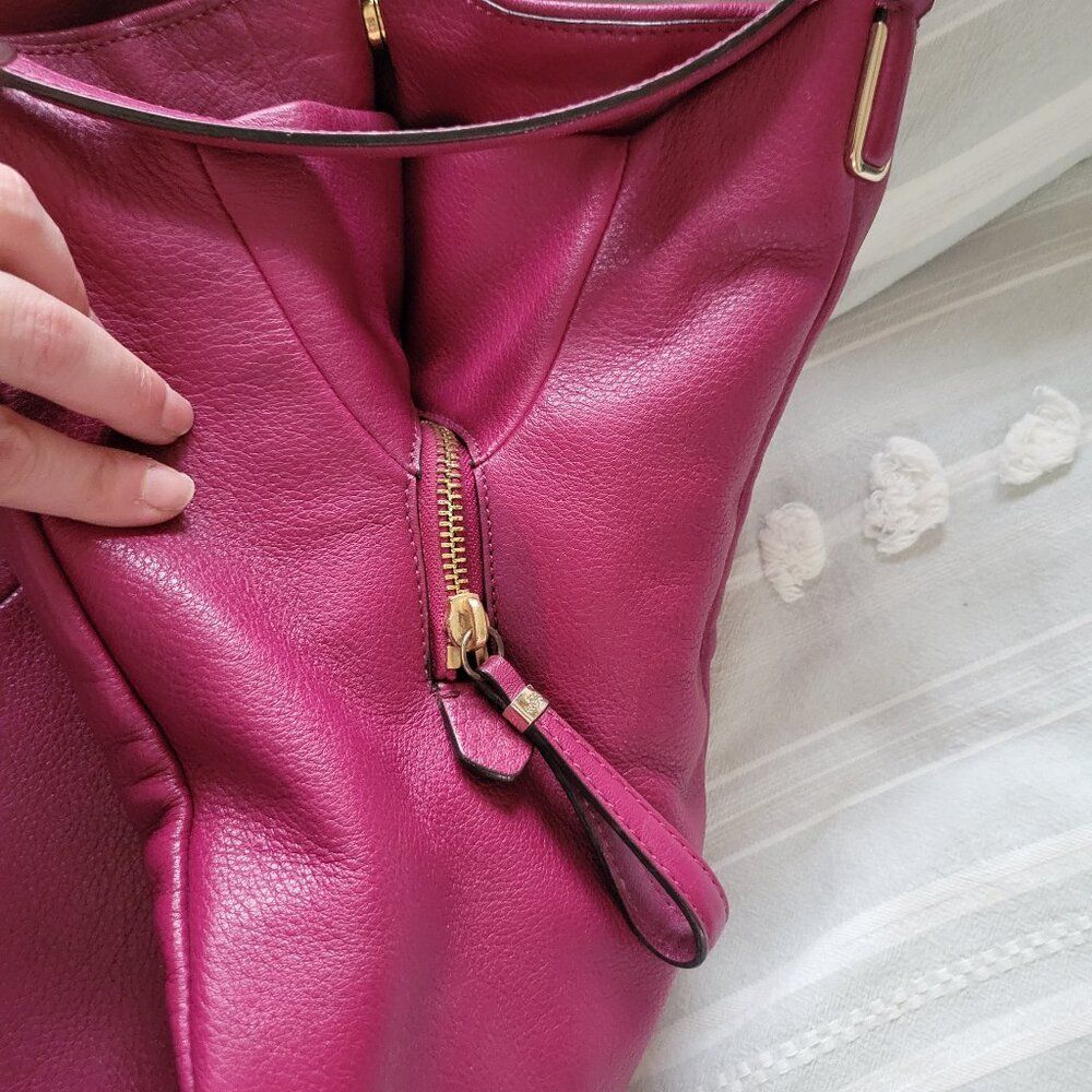 Coach Madison Phoebe Hobo Bag Style 24621 Raspberry Boho Y2K Authenticated 4/26 - Picture 7 of 13